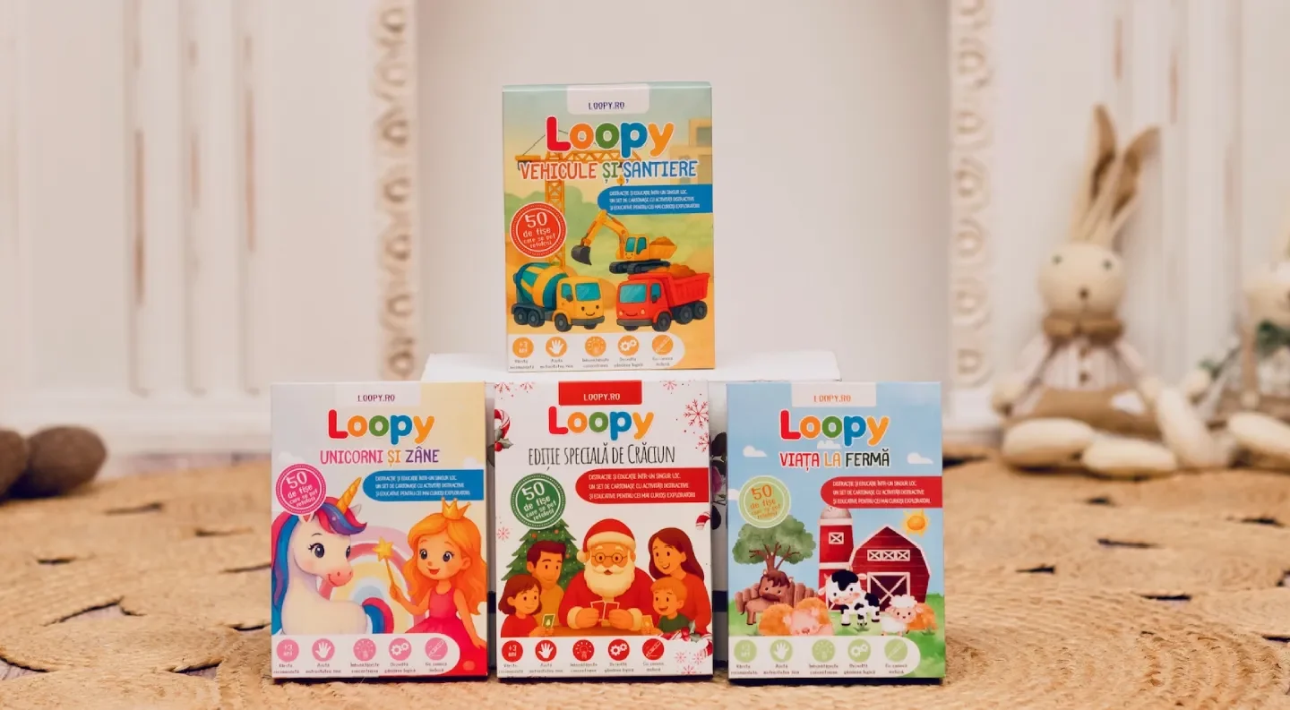 banner loopy - seturi cartonase educative