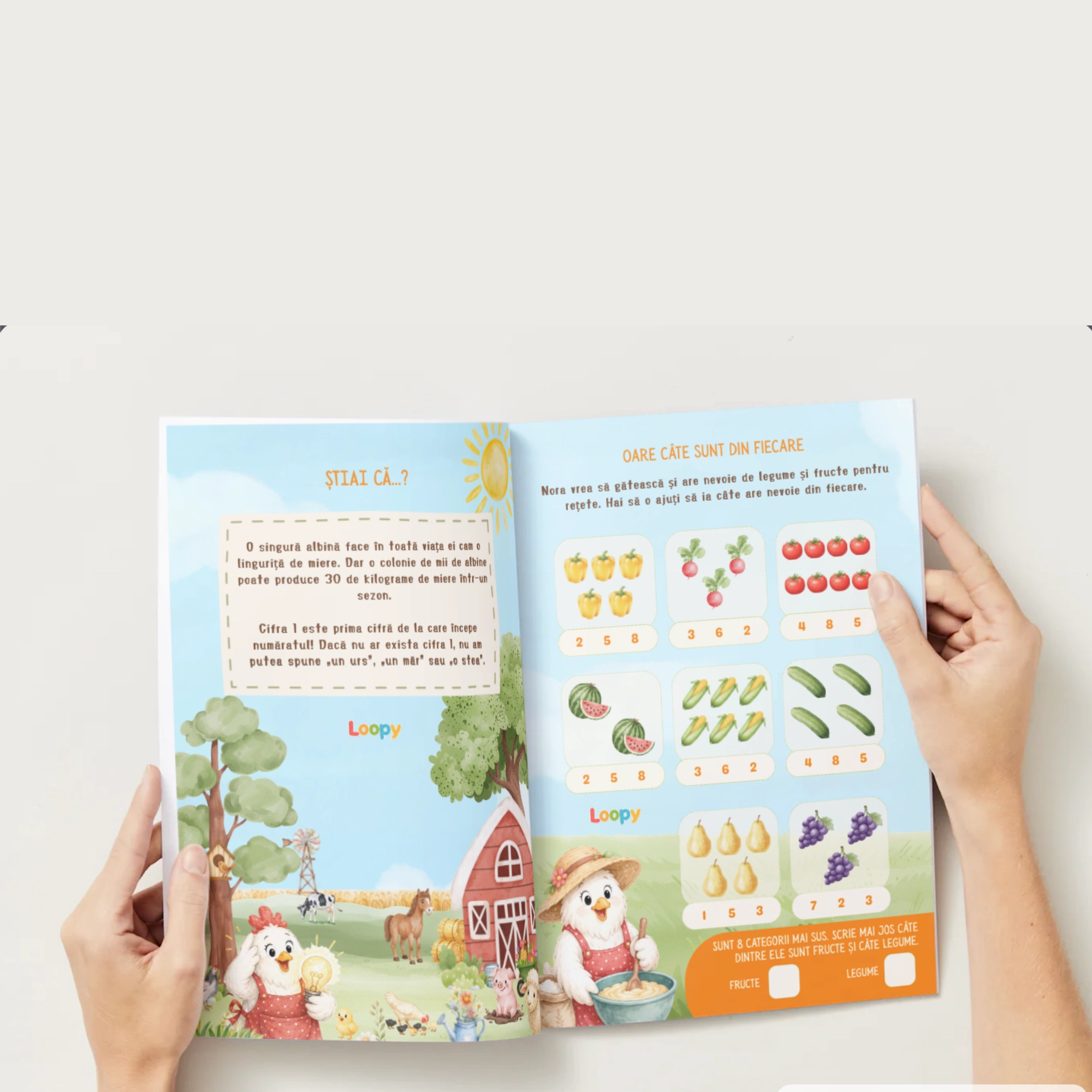 loopy – nora si matematica viata la ferma, 100 fise printabile pentru copii loopy – nora si matematica viata la ferma, 100 fise printabile pentru copii