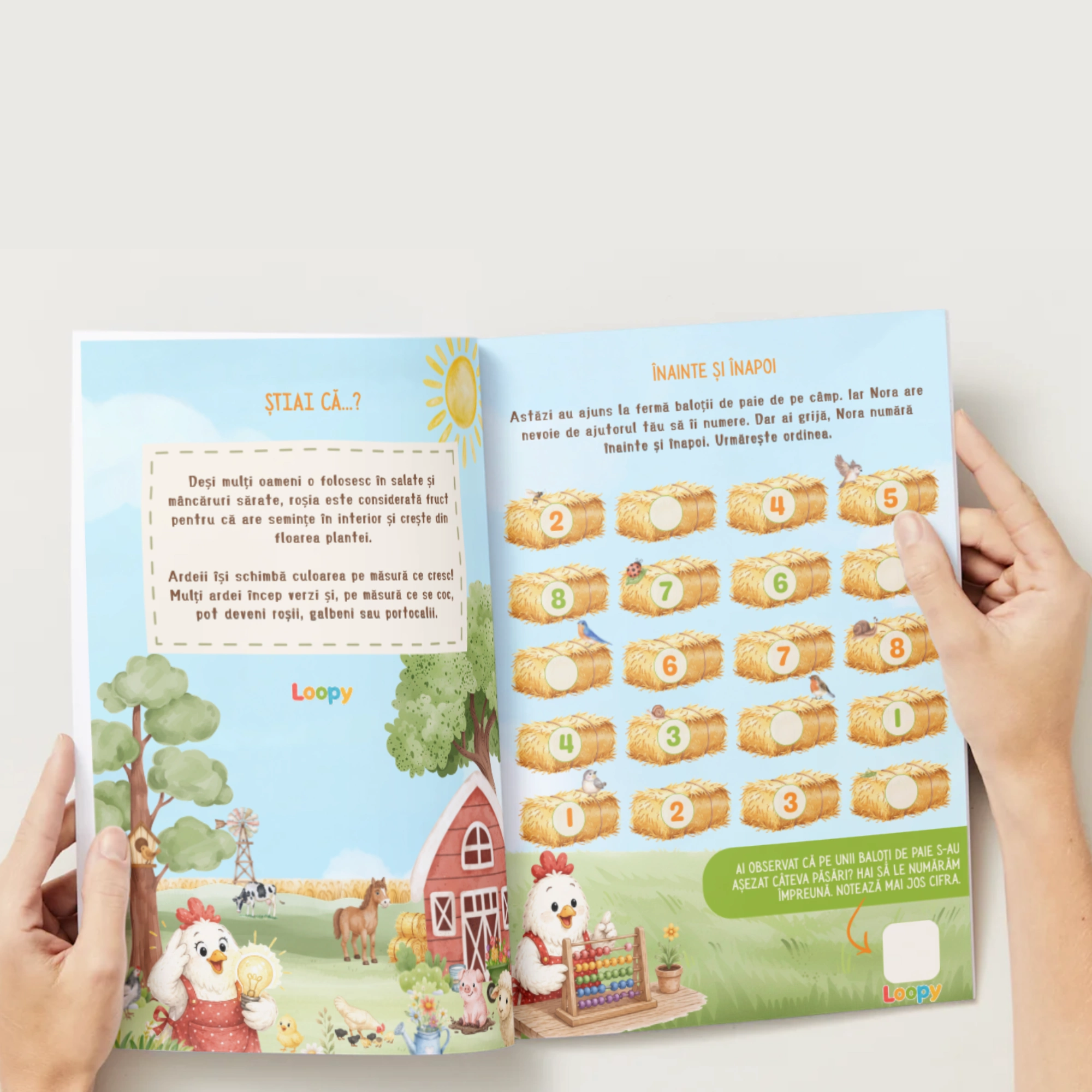 loopy – nora si matematica viata la ferma, 100 fise printabile pentru copii loopy – nora si matematica viata la ferma, 100 fise printabile pentru copii